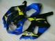 Abs Plásticos Suzuki GSXR 600 / 750 K1 K2 K3 2001-2003 - Azul Abs Plásticos Suzuki GSXR 600 / 750 K1 K2 K3 2001-2003 - Azul
