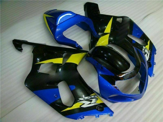 Abs Plásticos Suzuki GSXR 600 / 750 K1 K2 K3 2001-2003 - Azul Abs Plásticos Suzuki GSXR 600 / 750 K1 K2 K3 2001-2003 - Azul