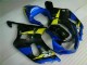 Abs Plásticos Suzuki GSXR 600 / 750 K1 K2 K3 2001-2003 - Azul Abs Plásticos Suzuki GSXR 600 / 750 K1 K2 K3 2001-2003 - Azul