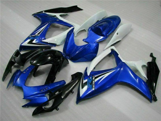 Abs Plásticos Suzuki GSXR 600 / 750 K6 2006-2007 - Azul Abs Plásticos Suzuki GSXR 600 / 750 K6 2006-2007 - Azul