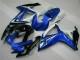 Abs Plásticos Suzuki GSXR 600 / 750 K6 2006-2007 - Azul Abs Plásticos Suzuki GSXR 600 / 750 K6 2006-2007 - Azul