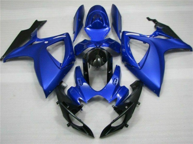 Abs Plásticos Suzuki GSXR 600 / 750 K6 2006-2007 - Azul Preto Abs Plásticos Suzuki GSXR 600 / 750 K6 2006-2007 - Azul Preto