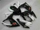 Abs Plásticos Suzuki GSXR 600 / 750 K6 2006-2007 - Branco Preto Abs Plásticos Suzuki GSXR 600 / 750 K6 2006-2007 - Branco Preto