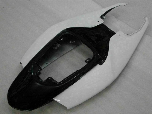 Abs Plásticos Suzuki GSXR 600 / 750 K6 2006-2007 - Branco Preto Abs Plásticos Suzuki GSXR 600 / 750 K6 2006-2007 - Branco Preto