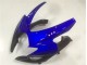 Abs Plásticos Suzuki GSXR 600 / 750 K6 2006-2007 - Preto Azul