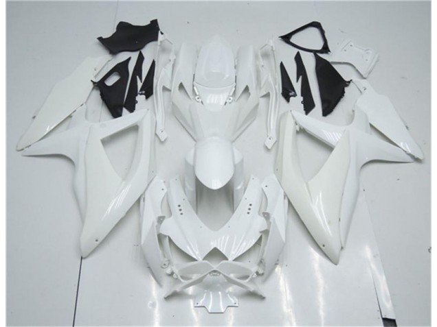 Abs Plásticos Suzuki GSXR 600 / 750 K8 2008-2010 - Branco Abs Plásticos Suzuki GSXR 600 / 750 K8 2008-2010 - Branco