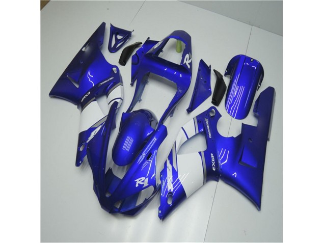 Abs Plásticos Yamaha R1 2002-2003 - Azul Branco Abs Plásticos Yamaha R1 2002-2003 - Azul Branco