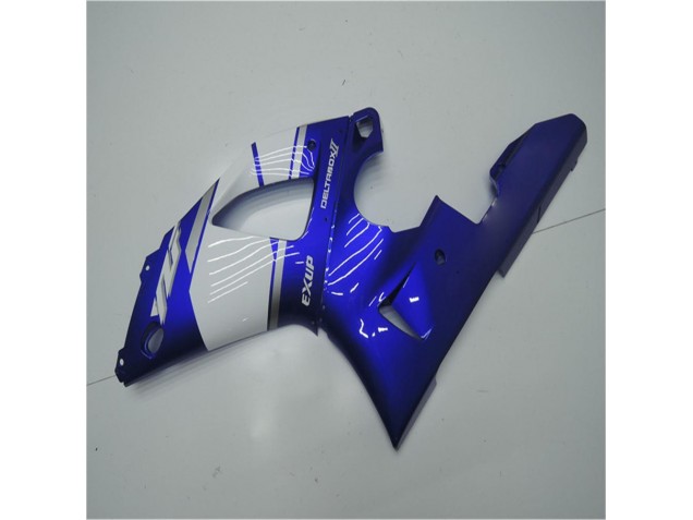 Abs Plásticos Yamaha R1 2002-2003 - Azul Branco Abs Plásticos Yamaha R1 2002-2003 - Azul Branco