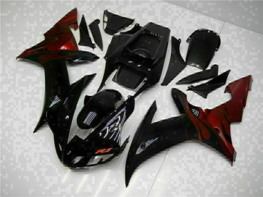 Abs Plásticos Yamaha R1 2002-2003 - Preto