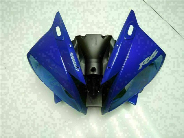 Abs Plásticos Yamaha R6 2006-2007 - Azul Preto Abs Plásticos Yamaha R6 2006-2007 - Azul Preto