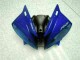 Abs Plásticos Yamaha R6 2006-2007 - Azul Preto Abs Plásticos Yamaha R6 2006-2007 - Azul Preto