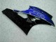 Abs Plásticos Yamaha R6 2006-2007 - Azul Preto Abs Plásticos Yamaha R6 2006-2007 - Azul Preto
