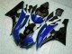 Abs Plásticos Yamaha R6 2006-2007 - Azul Preto Abs Plásticos Yamaha R6 2006-2007 - Azul Preto