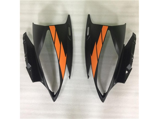 Abs Plásticos Yamaha R6 2006-2007 - Laranja Preto Abs Plásticos Yamaha R6 2006-2007 - Laranja Preto