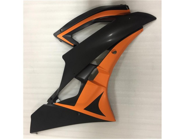 Abs Plásticos Yamaha R6 2006-2007 - Laranja Preto Abs Plásticos Yamaha R6 2006-2007 - Laranja Preto