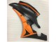 Abs Plásticos Yamaha R6 2006-2007 - Laranja Preto Abs Plásticos Yamaha R6 2006-2007 - Laranja Preto