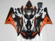 Abs Plásticos Yamaha R6 2006-2007 - Laranja Preto Abs Plásticos Yamaha R6 2006-2007 - Laranja Preto