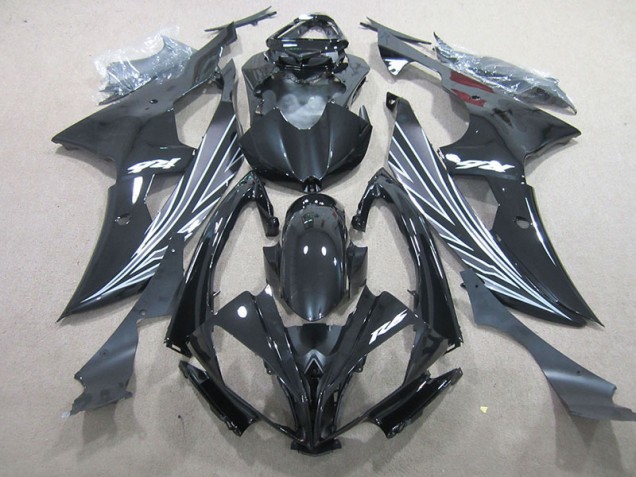 Abs Plásticos Yamaha R6 2008-2016 - Preto Abs Plásticos Yamaha R6 2008-2016 - Preto