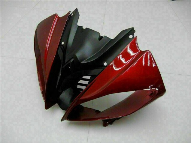 Abs Plásticos Yamaha R6 2008-2016 - Vermelho Preto Abs Plásticos Yamaha R6 2008-2016 - Vermelho Preto