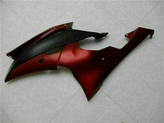 Abs Plásticos Yamaha R6 2008-2016 - Vermelho Preto Abs Plásticos Yamaha R6 2008-2016 - Vermelho Preto