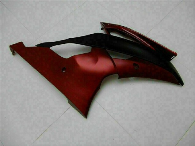 Abs Plásticos Yamaha R6 2008-2016 - Vermelho Preto Abs Plásticos Yamaha R6 2008-2016 - Vermelho Preto
