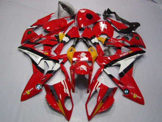 Carenagem BMW S1000RR 2009-2014 - Vermelho Branco Carenagem BMW S1000RR 2009-2014 - Vermelho Branco