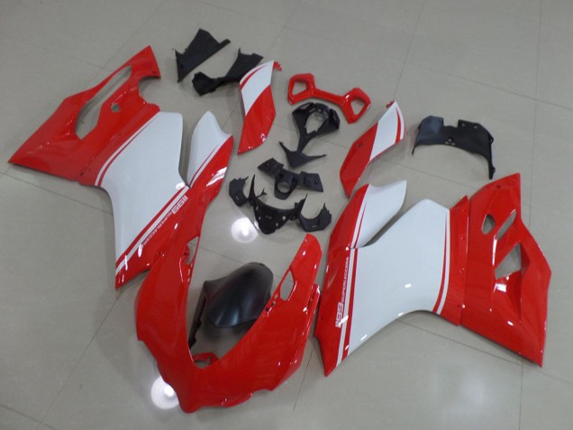 Carenagem Ducati 1199 2011-2014 - Vermelho Branco Carenagem Ducati 1199 2011-2014 - Vermelho Branco