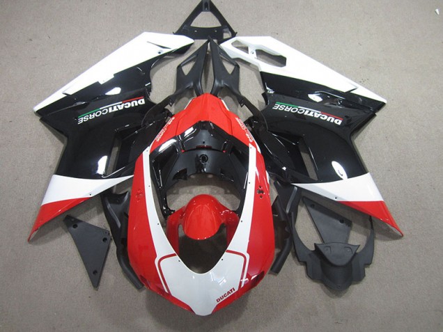 Carenagem Ducati 748 916 996 996S 1993-2005 - Preto Vermelho Branco Carenagem Ducati 748 916 996 996S 1993-2005 - Preto Vermelho Branco