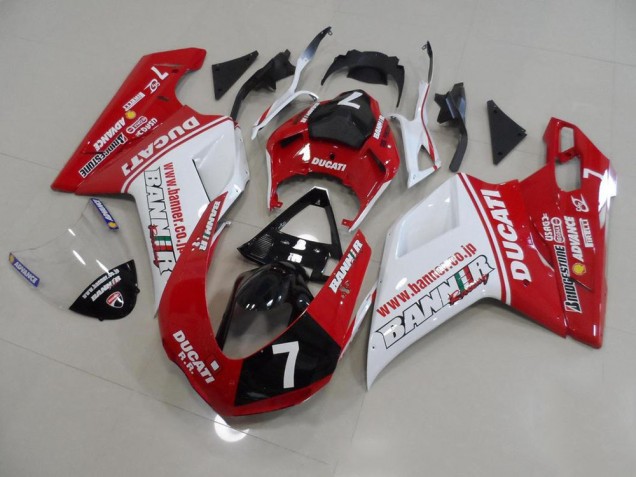 Carenagem Ducati 848 1098 1198 2007-2014 - Bandeira 7 Carenagem Ducati 848 1098 1198 2007-2014 - Bandeira 7
