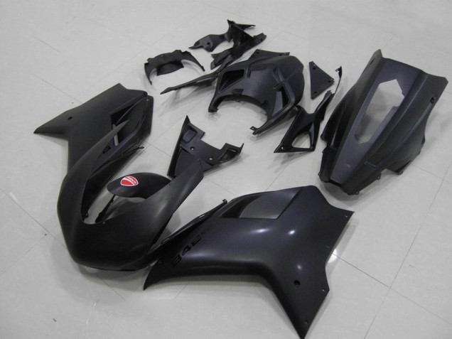 Carenagem Ducati 848 1098 1198 2007-2014 - Preto Fosco Corrida Verision Carenagem Ducati 848 1098 1198 2007-2014 - Preto Fosco Corrida Verision