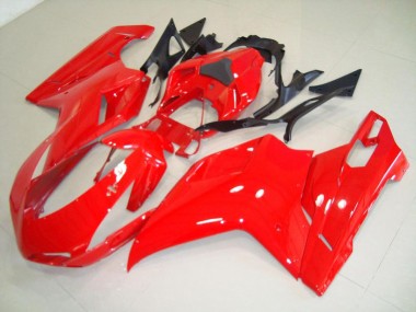 Carenagem Ducati 848 1098 1198 2007-2014 - Vermelho