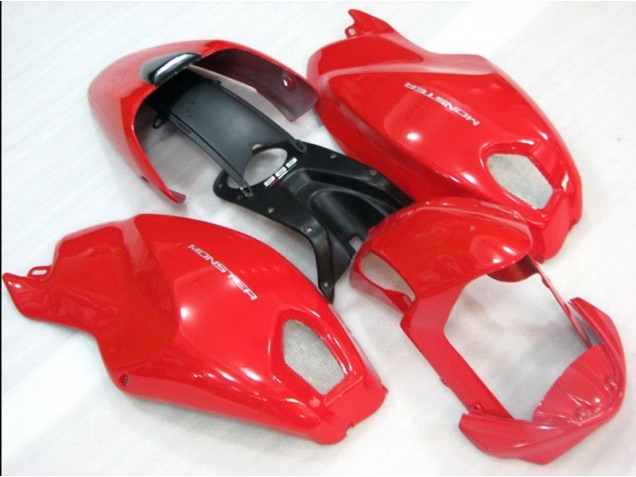 Carenagem Ducati Monster 696 2008-2012 - Vermelho Monster Carenagem Ducati Monster 696 2008-2012 - Vermelho Monster