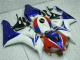 Carenagem Honda CBR 1000RR 2006-2007 - Azul Branco