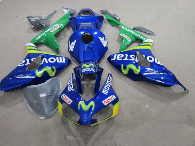 Carenagem Honda CBR 1000RR 2006-2007 - Azul Movistar Castrol