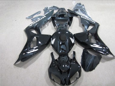Carenagem Honda CBR 1000RR 2006-2007 - Preto Branco Decalque
