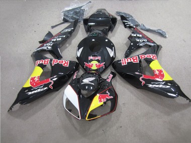 Carenagem Honda CBR 1000RR 2006-2007 - Preto Red Bull