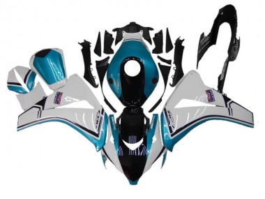 Carenagem Honda CBR 1000RR 2008-2011 - Azul Branco Preto