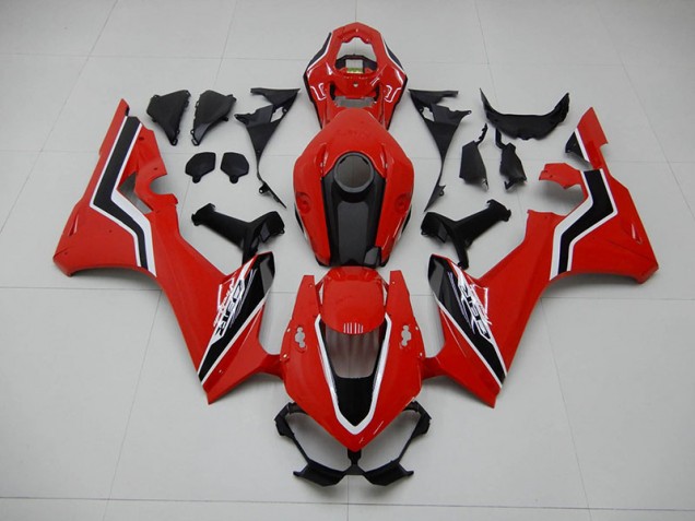 Carenagem Honda CBR 1000RR 2017-2023 - Vermelho Preto Branco