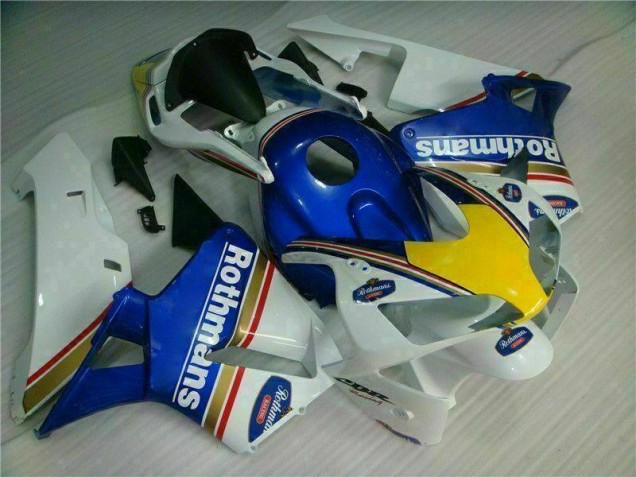 Carenagem Honda CBR 600RR 2003-2004 - Azul Branco Rothmans Carenagem Honda CBR 600RR 2003-2004 - Azul Branco Rothmans