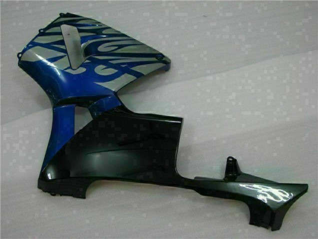 Carenagem Honda CBR 600RR 2003-2004 - Azul & Prata Chama Carenagem Honda CBR 600RR 2003-2004 - Azul & Prata Chama