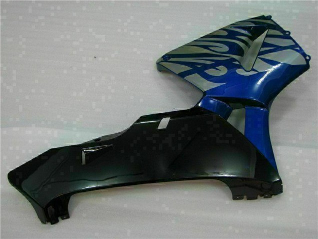 Carenagem Honda CBR 600RR 2003-2004 - Azul & Prata Chama Carenagem Honda CBR 600RR 2003-2004 - Azul & Prata Chama