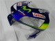 Carenagem Honda CBR 600RR 2003-2004 - Azul Verde Movistar Castrol