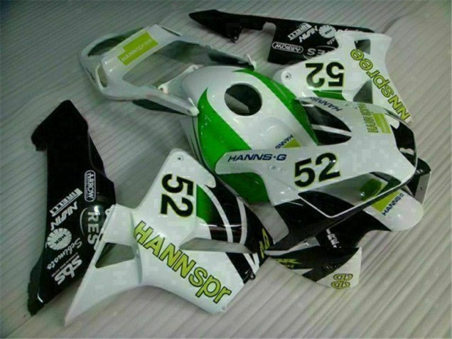 Carenagem Honda CBR 600RR 2003-2004 - Verde Branco Preto Carenagem Honda CBR 600RR 2003-2004 - Verde Branco Preto