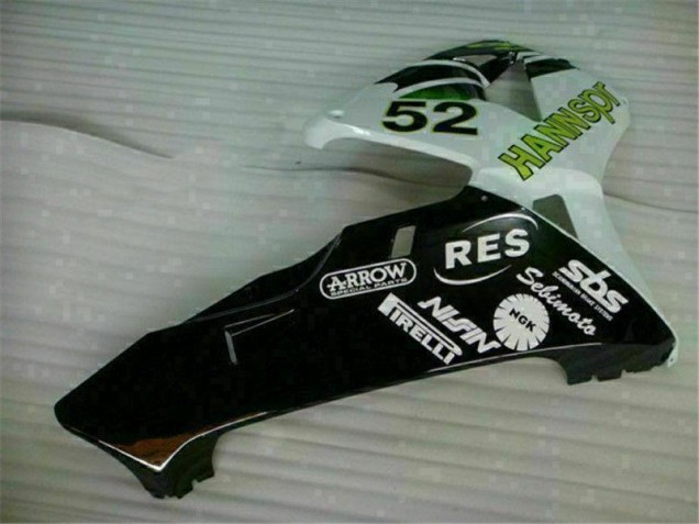 Carenagem Honda CBR 600RR 2003-2004 - Verde Branco Preto Carenagem Honda CBR 600RR 2003-2004 - Verde Branco Preto
