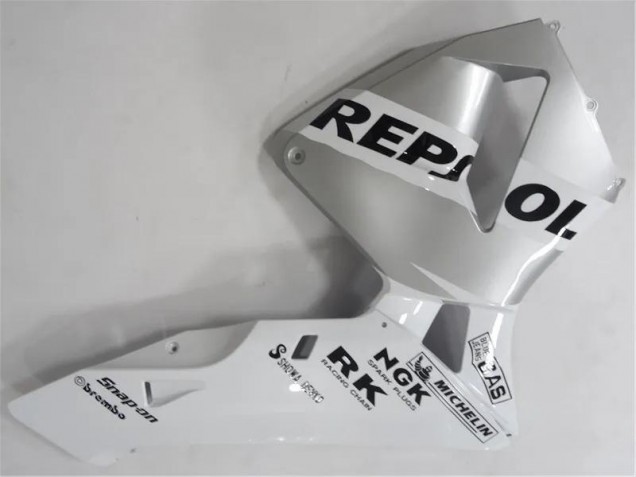 Carenagem Honda CBR 600RR 2005-2006 - Prata Branco Preto Repsol Carenagem Honda CBR 600RR 2005-2006 - Prata Branco Preto Repsol