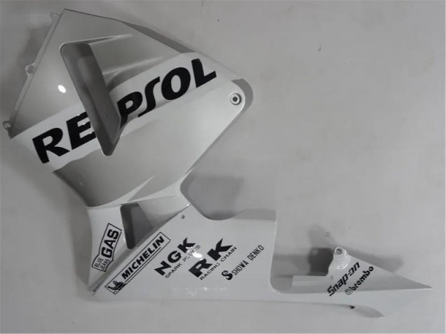 Carenagem Honda CBR 600RR 2005-2006 - Prata Branco Preto Repsol Carenagem Honda CBR 600RR 2005-2006 - Prata Branco Preto Repsol