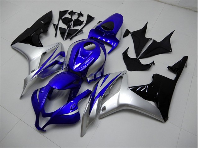 Carenagem Honda CBR 600RR 2007-2008 - Azul Prata Preto