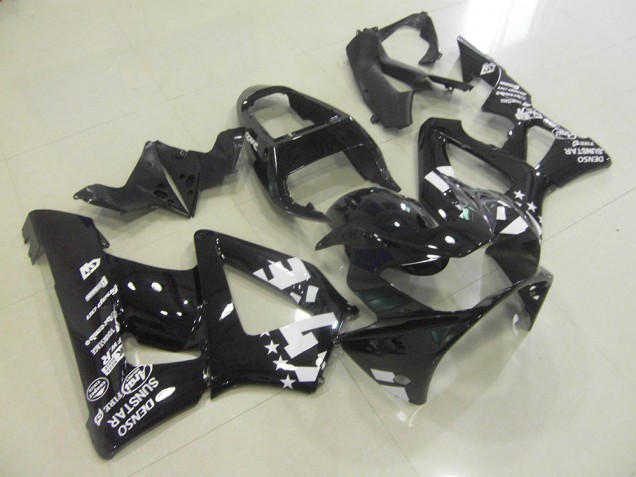 Carenagem Honda CBR 900RR 929 2000-2001 - Preto Brilhante & Start Carenagem Honda CBR 900RR 929 2000-2001 - Preto Brilhante & Start