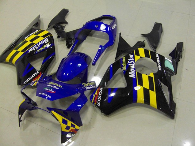 Carenagem Honda CBR 900RR 954 2002-2003 - Azul Telefunica Movistar Castrol