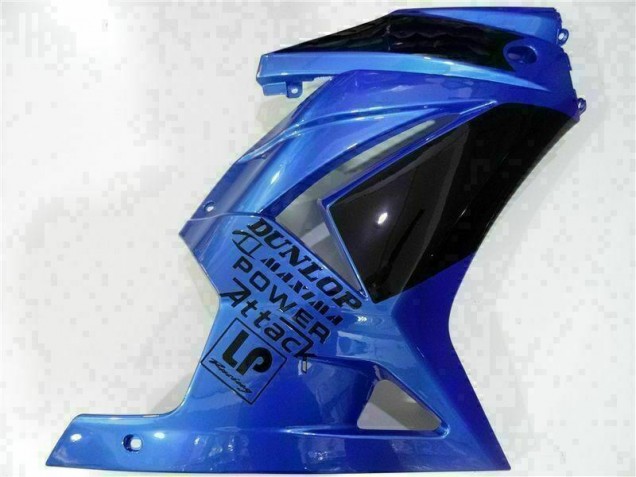 Carenagem Kawasaki EX250 2008-2012 - Azul Preto Carenagem Kawasaki EX250 2008-2012 - Azul Preto